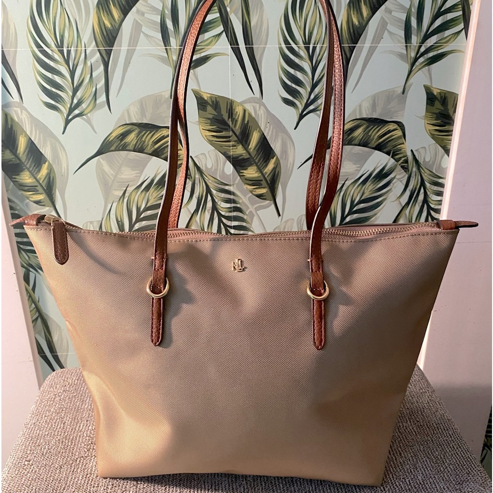 Ralph Lauren Canvas Tote